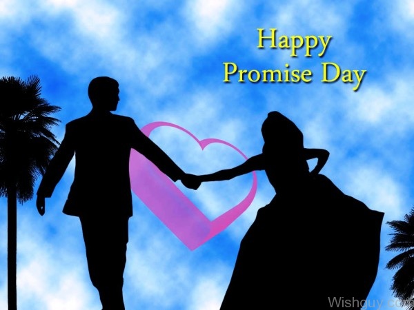 Happy Promise Day Couple Image-hk5