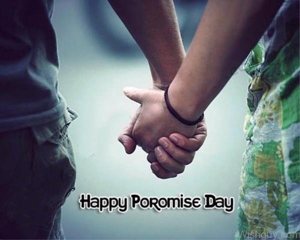 Happy Promise Day Hand In Hand-bk5