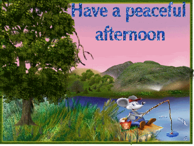 Have A Peaceful Good Afternoon -M22