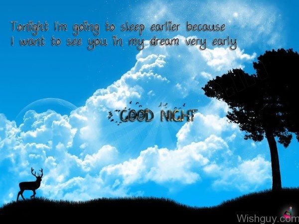 I Want To See You In Dreams - Good Night -C1