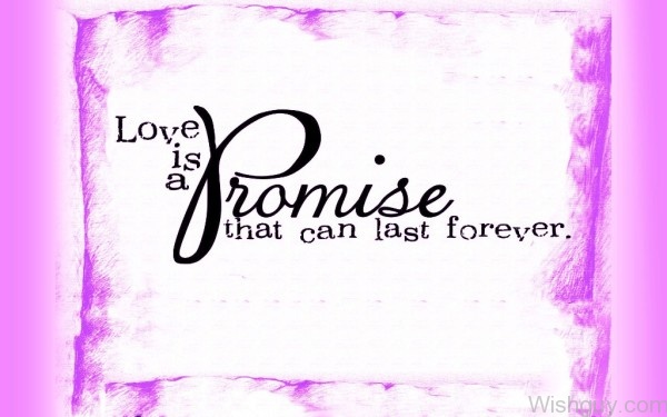 Love Is A Promise-bk5