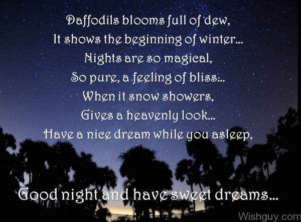 Winter Nights Are So Heavenly-Good Night -B1