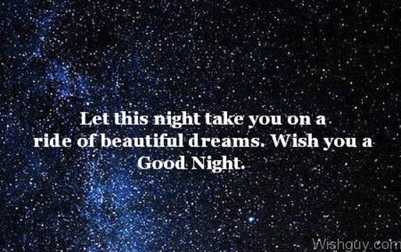 Wish You A Good Night -B1