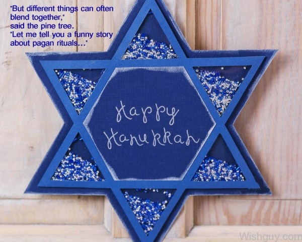 happy Hanukkah - Things Can often Blend Together -af7