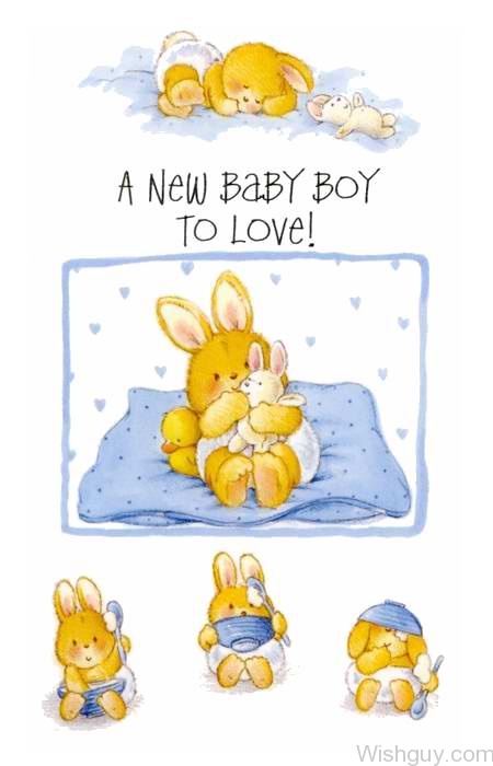 A New Baby Boy To Love -mn36