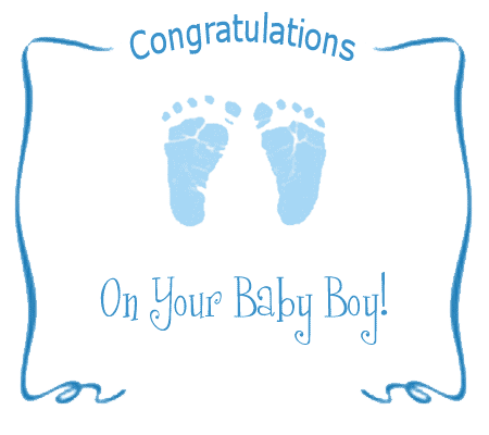 Congratulations On Your Baby Boy ! -mn36