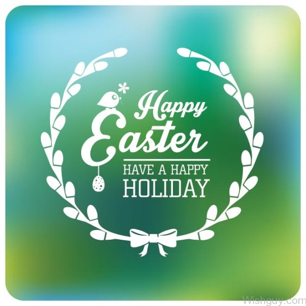 Happy Easter Holidays