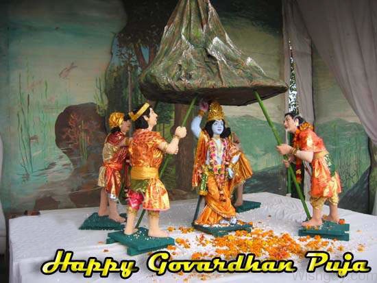 Happy Govardhan Puja Image