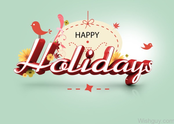 Happy Holidays To All