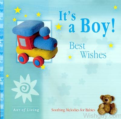 It's A Boy Best Wishes To Yu -mn36