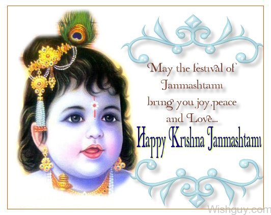 May The Festival Of Janmashtami Bring You Joy -nm7