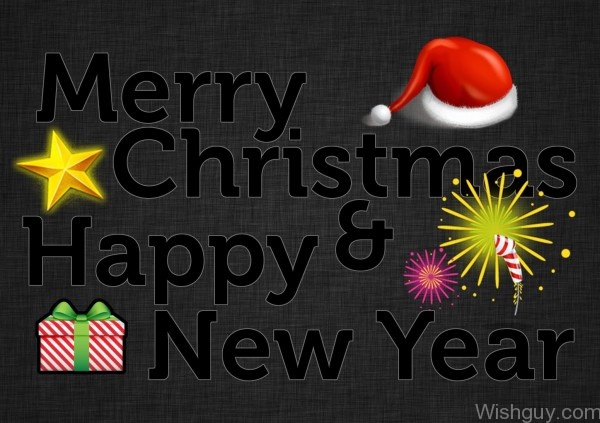 Merry Christmas And Happy New Year To U -mn3