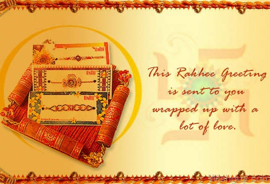 This Rakhi Greeting Is Sent To You -nm8