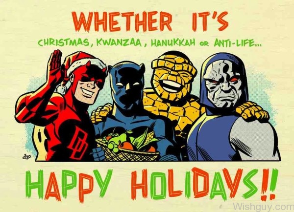 Whether Its Happy Holidays