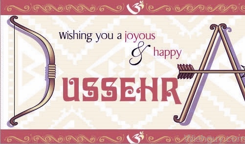 Wishing You A Joyous And Happy Dussehra -nm4
