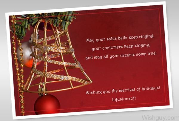 Wishing You The Merriest Of Holidays Infusionsoft