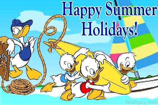 Happy Summer Holidays-wg724