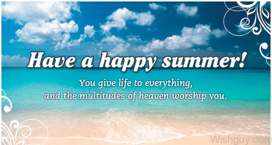Have A Happy Summer!-wg744
