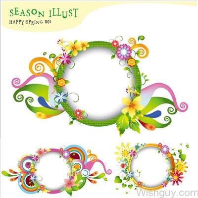 Season Illust - Happy Spring-wg6081