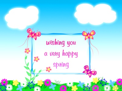 Wishing You A Very Happy Spring Season-wg6116