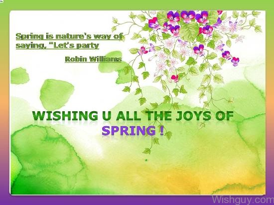 Wishing You All The Joy Of Spring !-wg6118