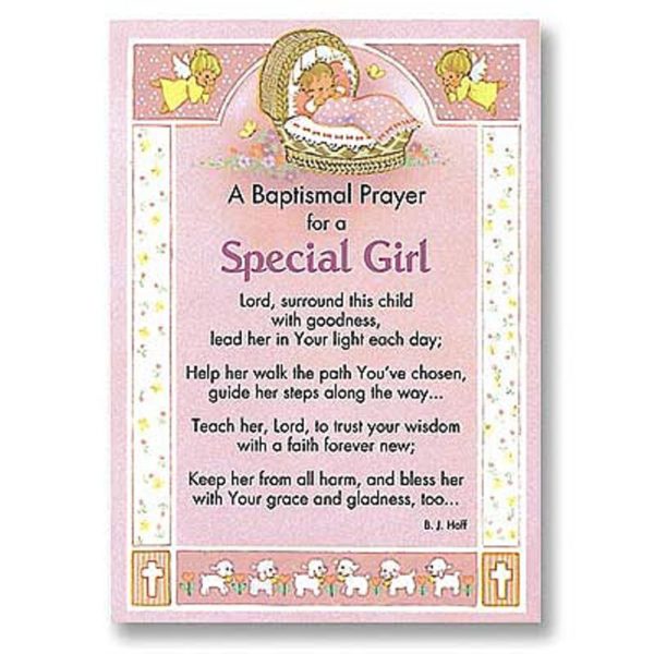 A Baptism Prayer For A Special Gift
