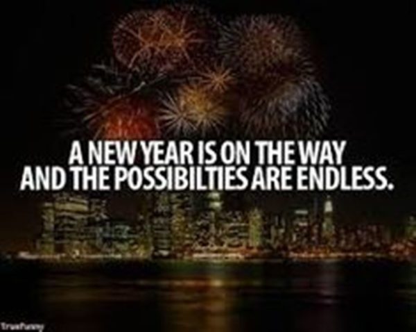 A New Year Is On THe Way