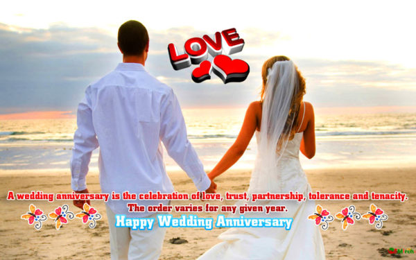 A Wedding Anniversary Is The Celebration