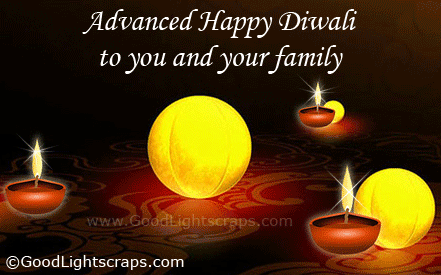 Advanced Happy Diwali To You