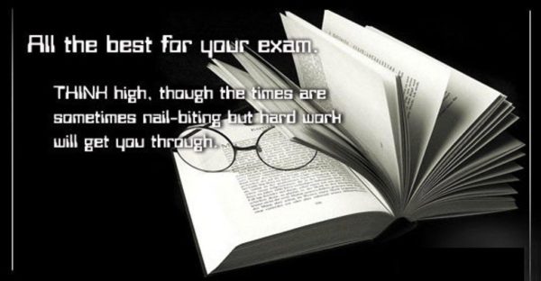 All The Best For Your Exams