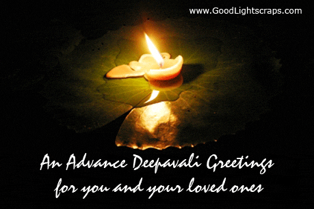An Advance Deepavali Greetings For You