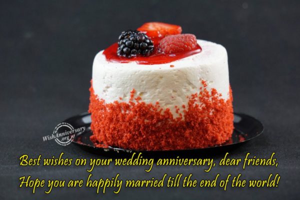 Best Wishes On Wedding Anniversary