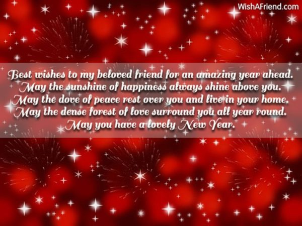 Best Wishes  To My Beloved Friend