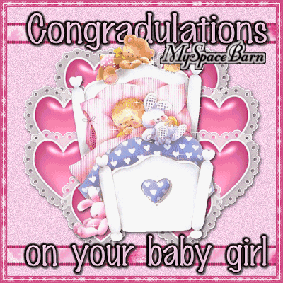 Congratulation On Your Baby Girl