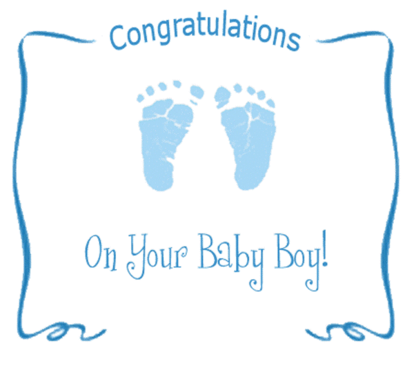 Congrats On Your Baby Boy