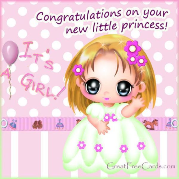 Congratulation On Your New Princess
