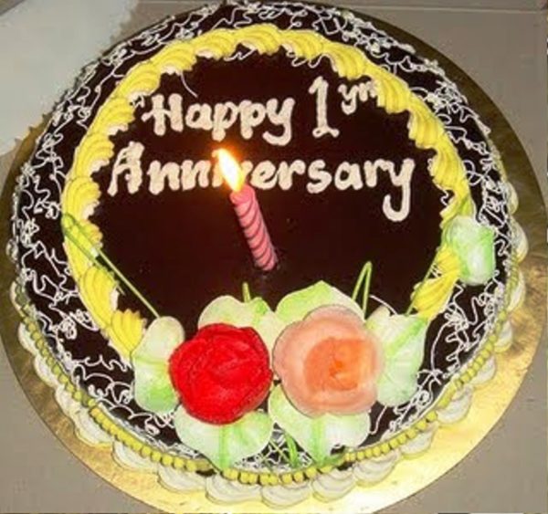 Happy Anniversary Cake