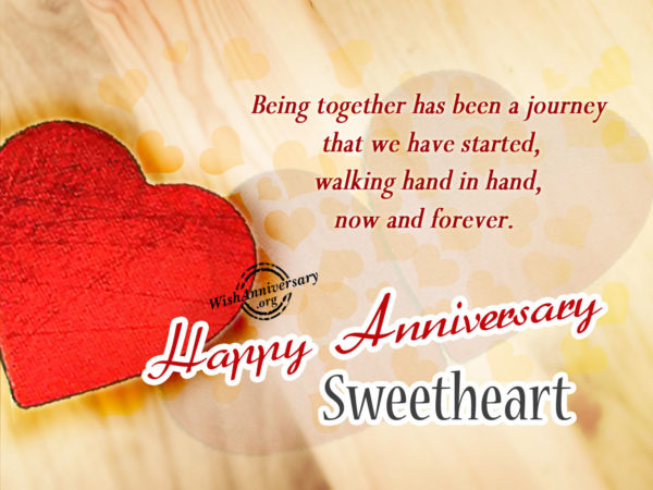 Happy Anniversary Sweetheart