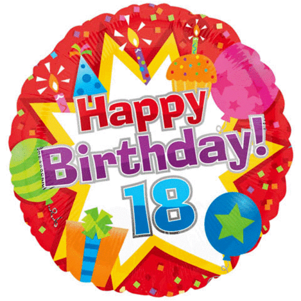 Happy Birthday Eighteen