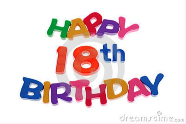 Happy Eighteen Birthday