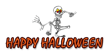 Happy Halloween - Dancing Skull