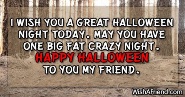 Happy Halloween To You My friend