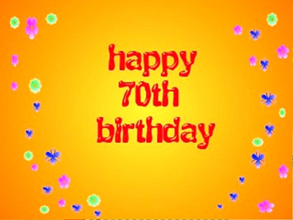 Happy Seventy Birthday