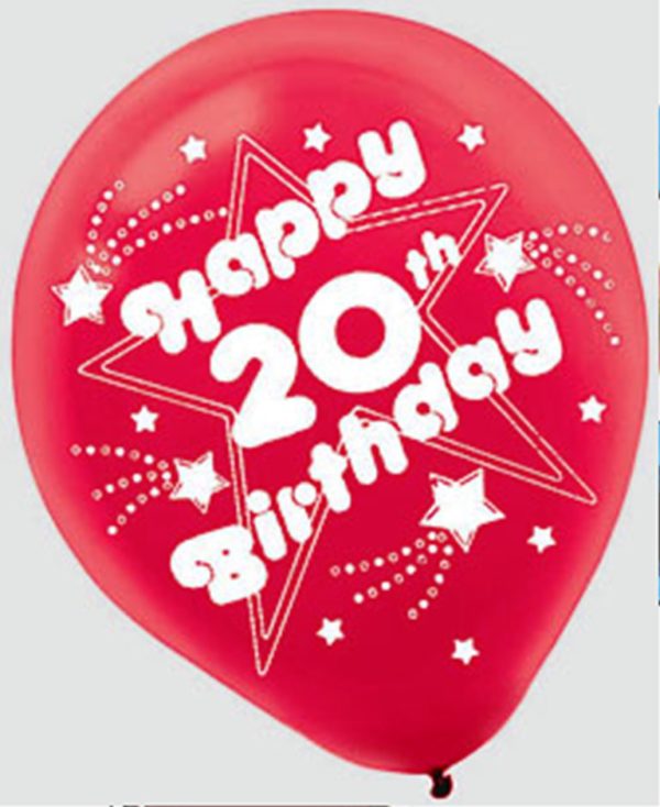 Happy Birthday With Balloon