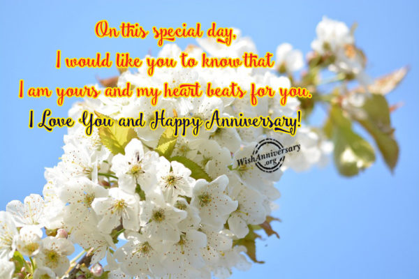 I Love You And Happy Anniversary