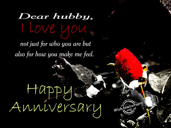 I Love You Dear Hubby