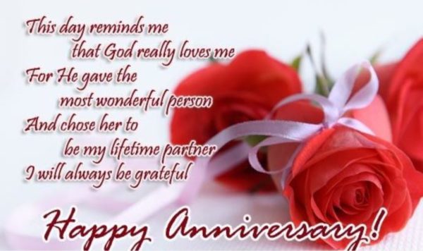 I Will Be Greatful Happy Anniversary