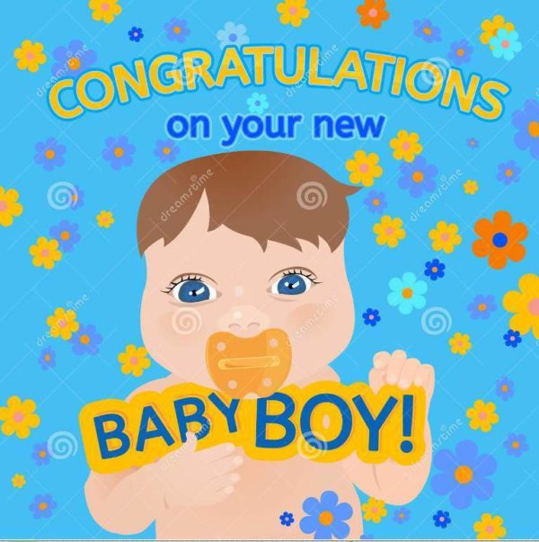 Congrats On Your New Baby Boy