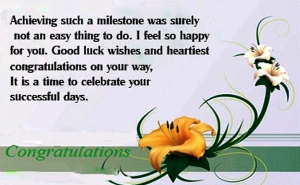 It Is Time To Celebrate Your Successful Days