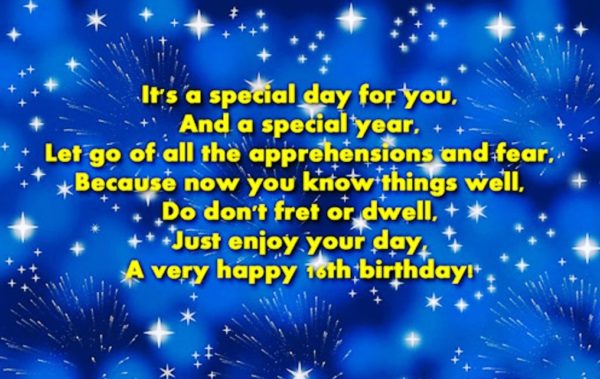 It's A Special Day For You